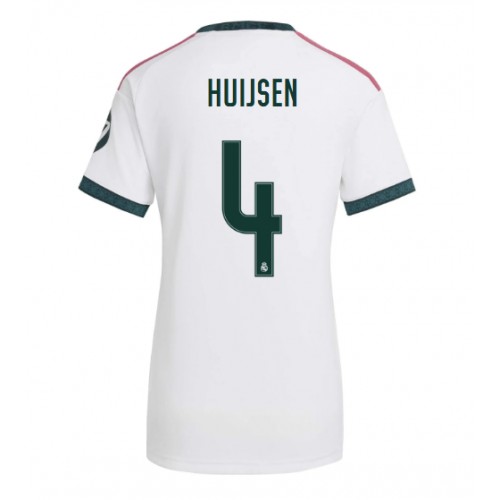 Real Madrid Dean Huijsen #4 Fußballbekleidung Heimtrikot Damen 2026-27 Kurzarm